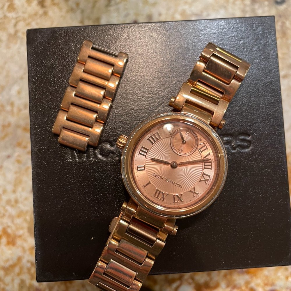 Rose Gold Michael Kors Watch